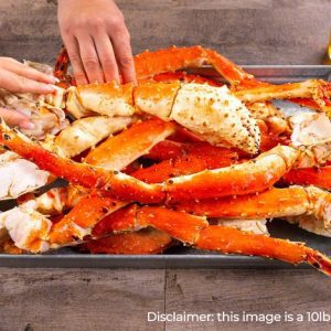 Colossal Alaskan Red King Crab Legs