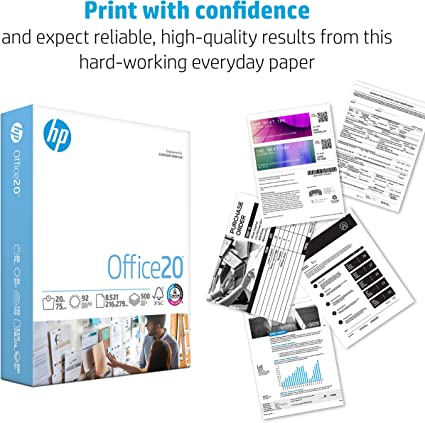HP Printer Paper | 8.5 x 11 Paper | Office 20 lb | 3 Ream Case - 1500 Sheets | 92 Bright | Made in USA - FSC Certified | 112090C - Image 3