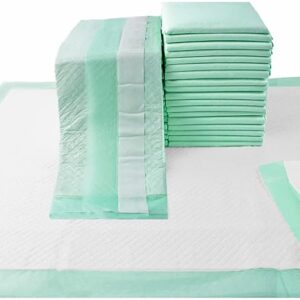 Bed Pads with Adhesive Strips 30'' X 36'' Disposable Underpads Extra Large Thicker Incontinence Pads for Unisex Adult, Senior, Kids and Pet (30 Count)