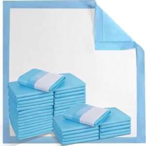Extra Large Chucks 36"x36" Disposable XXL Heavy Duty Absorbent Elderly Adults Incontinence Bed Pads,Waterproof Thicken Puppy Pee Pad,Changing Underpads for Women and Baby[25 Pads]