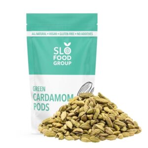 Slofoodgroup Green Cardamom Pods -Natural Cardamom Spice- 16 Oz