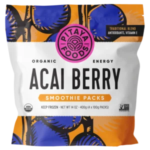 Pitaya Foods Frozen Organic Acai Fruit Smoothie Mix
