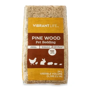 Vibrant Life Pine Pet Bedding for Small Pets and Chickens, 24 L